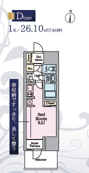 【間取り】 | リビオメゾン東陽町Hutte