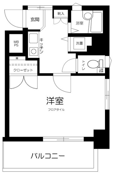【間取り】 | サンテミリオン門前仲町