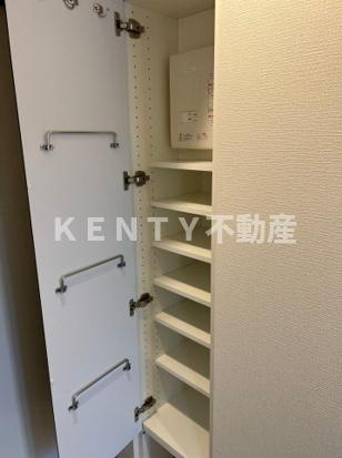 【収納】 | クレヴィスタ品川西大井Ⅱ | 大きなスペースがあり、収納には困りません