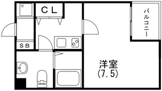 【間取り】 | リアンジェ兵庫本町