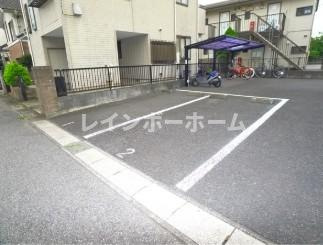ハイム　シンシアの駐車場|駐車場完備です