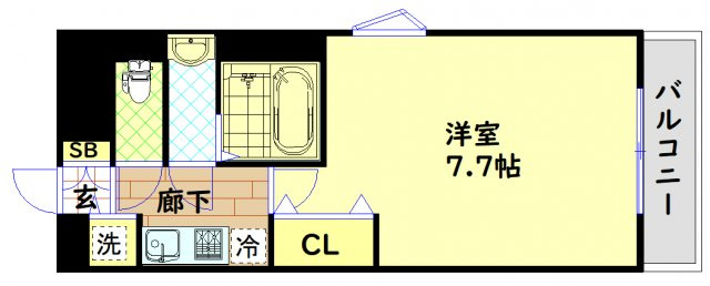【間取り】 | セオリー大阪リバークロス