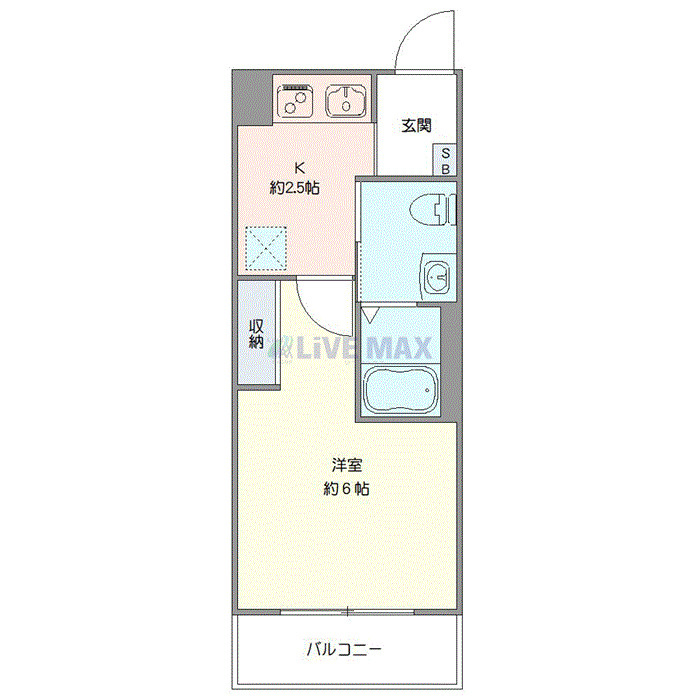 ラフィネの間取り