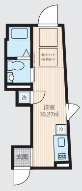 a LATO 品川西大井の間取り|間取りです。