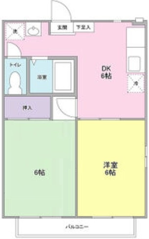 フェリース旗の台の間取り|間取りです。