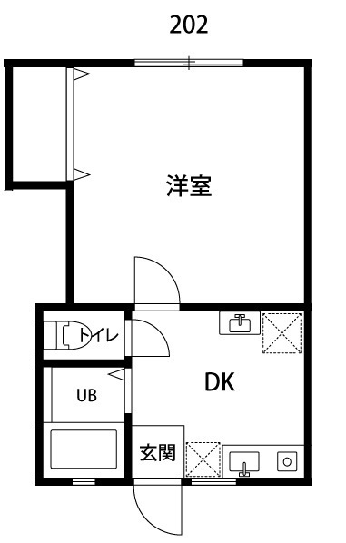 DOME TAMA E棟の間取り
