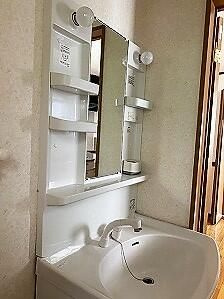 ドリス港南台の洗面所