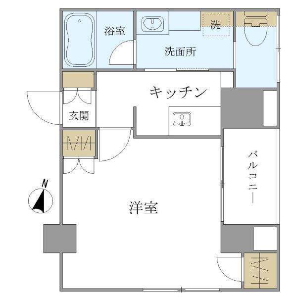 アラモードグラン御池の間取り