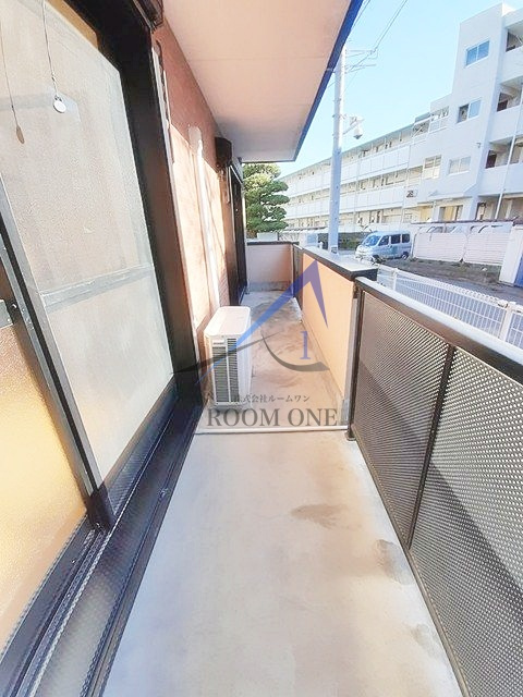 サンレミお花茶屋のバルコニー|バルコニーです。