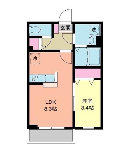 【仲介手数料：50％OFF】対象物件！の間取り