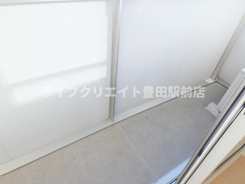 フォンテーヌ聖蹟Ⅱのバルコニー