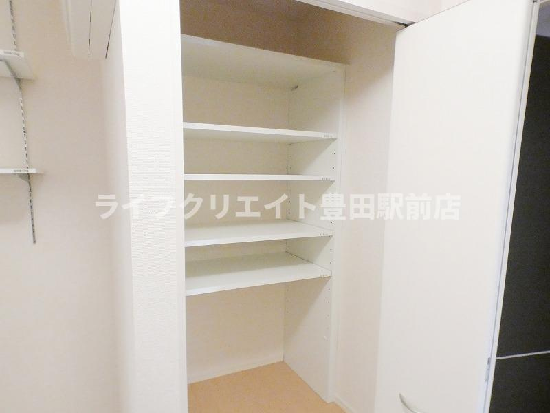 フォンテーヌ聖蹟Ⅱの収納