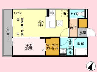ガレリア西大宮の間取り