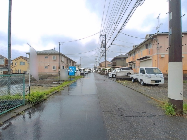 『八王子市新築戸建て』八王子市椚田町593-15【仲介手数料無料】の前面道路含む現地写真|～仲介手数料無料☆八王子ひなた不動産～八王子市椚田町　新築戸建て