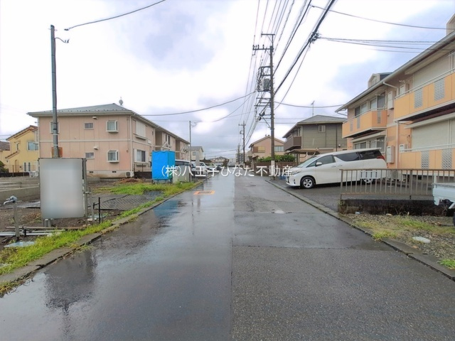 『八王子市新築戸建て』八王子市椚田町593-15【仲介手数料無料】の前面道路含む現地写真|～仲介手数料無料☆八王子ひなた不動産～八王子市椚田町　新築戸建て
