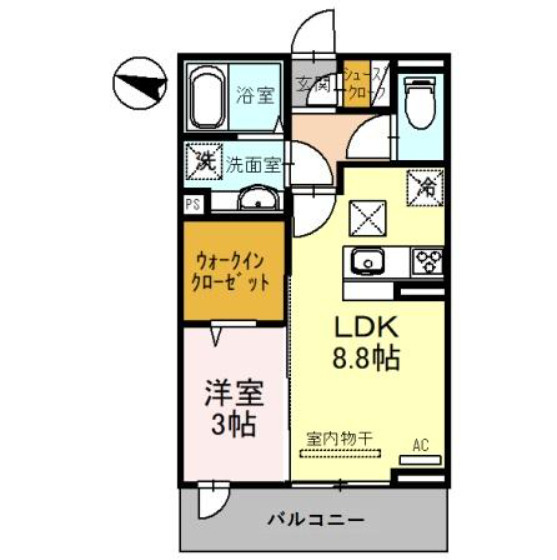 ＡＺＵＲＥの間取り