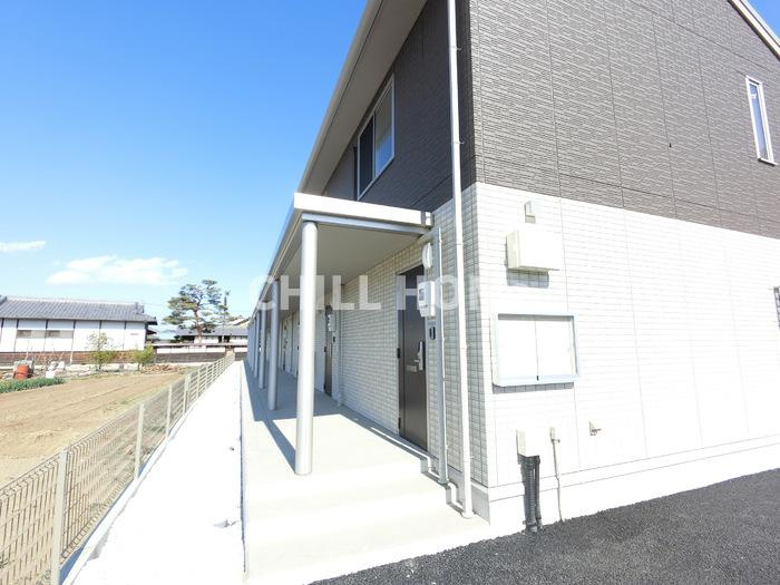 オペラハウス下新田　Ⅱのエントランス|当社、チルホームのHPもご覧ください(^^)/物件情報多数♪