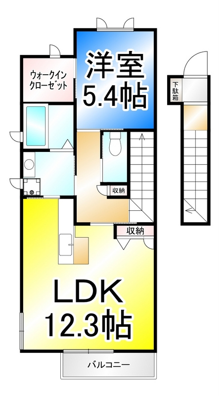 グランコート　Mの間取り