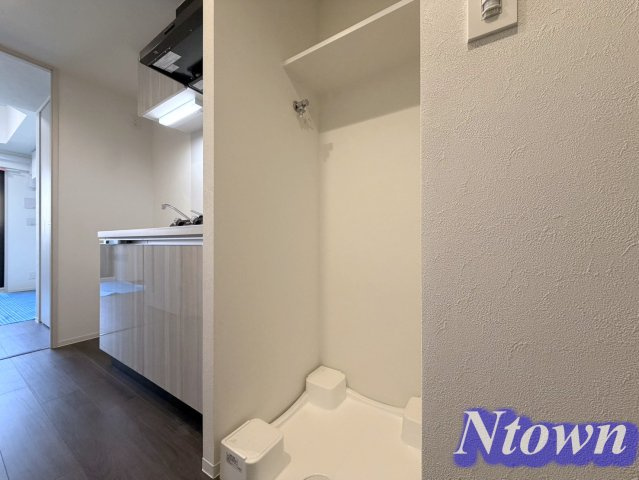【設備】 | プレリス浅間町フォルテラ | 洗濯機置き場です。