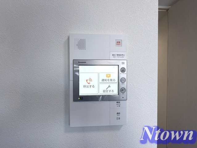 【セキュリティ】 | プレリス浅間町フォルテラ | モニター付きです。