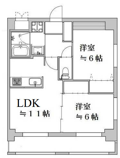 【間取り】 | プランドール千歳台