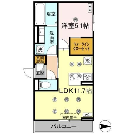 【間取り】 | クランツ竹原