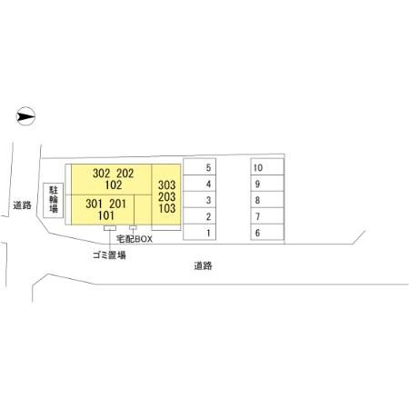 【区画図】 | クランツ竹原