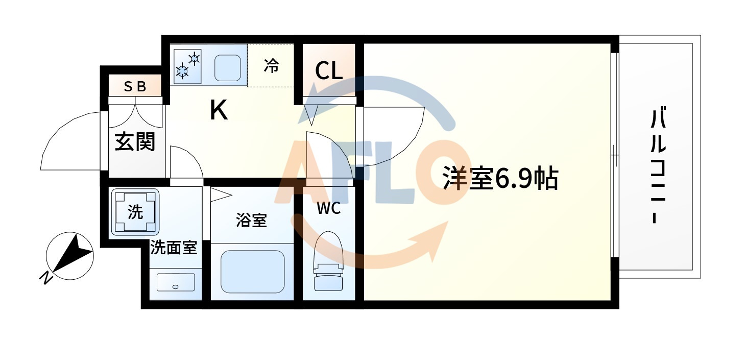 エクスクルーシブレジデンス西九条の間取り|エクスクルーシブレジデンス西九条　間取り