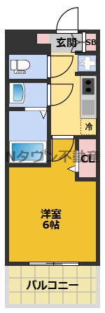 【間取り】 | プレリス丸の内オーレル | 間取りです。