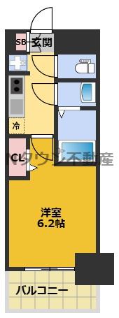 【間取り】 | プレリス丸の内オーレル | 間取りです。