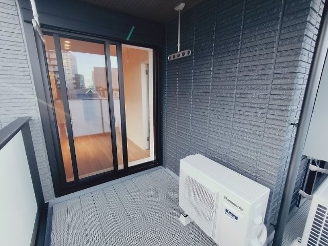 ルーチェ山王のバルコニー