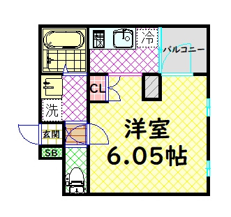 【間取り】 | CHATEAU NAMBA RIPPLE シャトーナンバリブレ