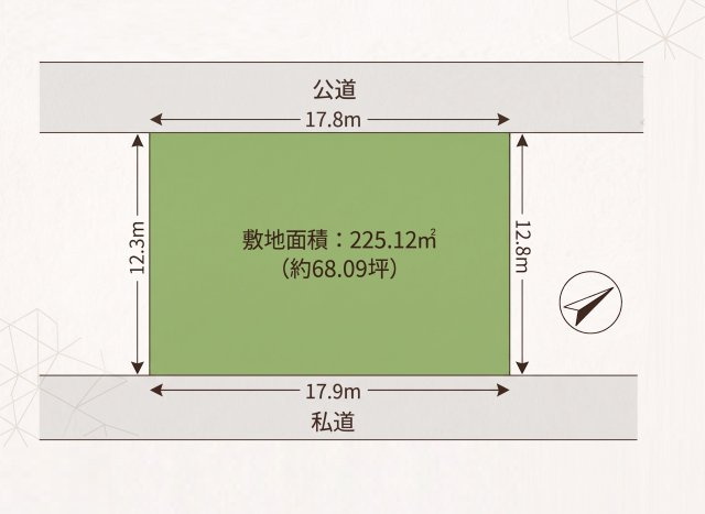 沼間4丁目 売地の画像