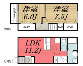 【間取り】 | RHB御成台　A棟