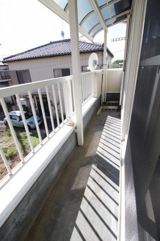 龍ケ崎新町戸建のバルコニー|バルコニー付きです