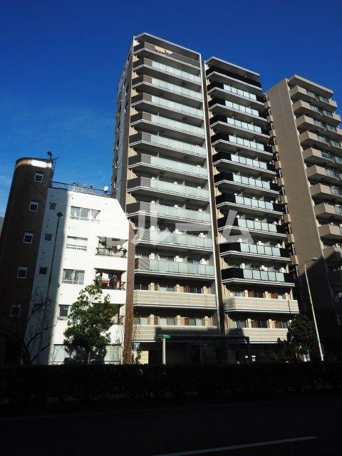 新宿区新宿７丁目の賃貸マンションの外観パース