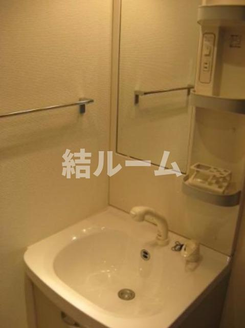 新宿区新宿７丁目の賃貸マンションの洗面所