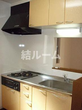豊島区上池袋２丁目のアパートのキッチン