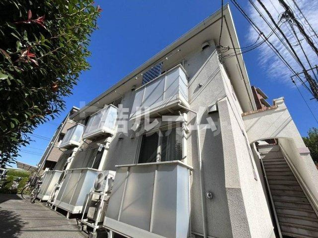 北区岩淵町のアパートの外観