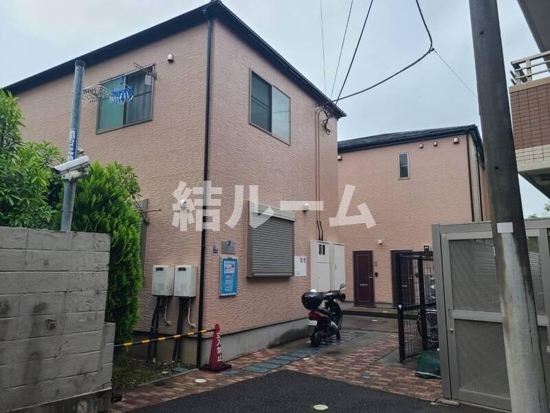 北区中十条１丁目のアパートの外観