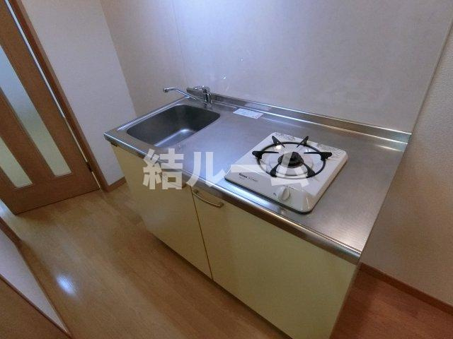 北区中十条１丁目のアパートのキッチン