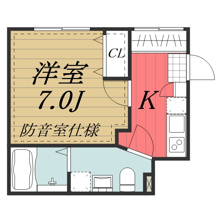 【間取り】 | フォンタナ東本町