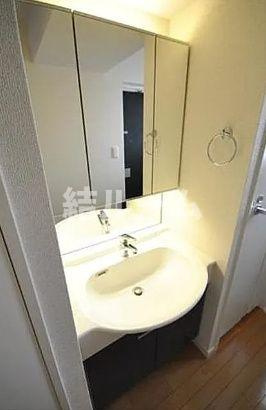 文京区湯島２丁目の賃貸マンションの洗面所