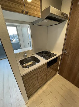 台東区浅草５丁目の賃貸マンションのキッチン
