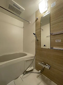 台東区浅草５丁目の賃貸マンションの浴室