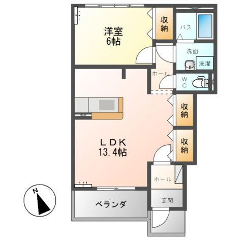 アクアサイドの間取り