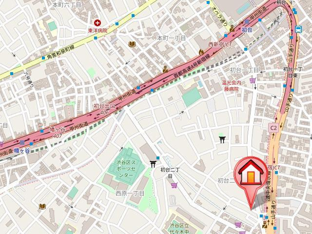 コート・アイビーの地図