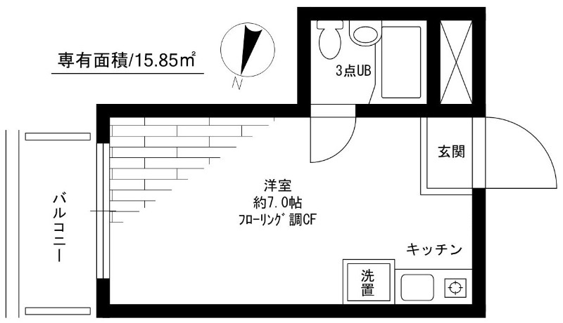 メゾン・ド・リベラルの間取り|間取り