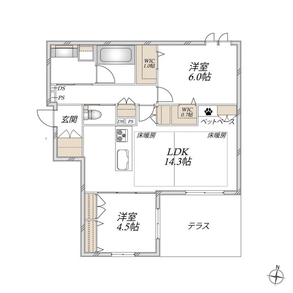 間取図