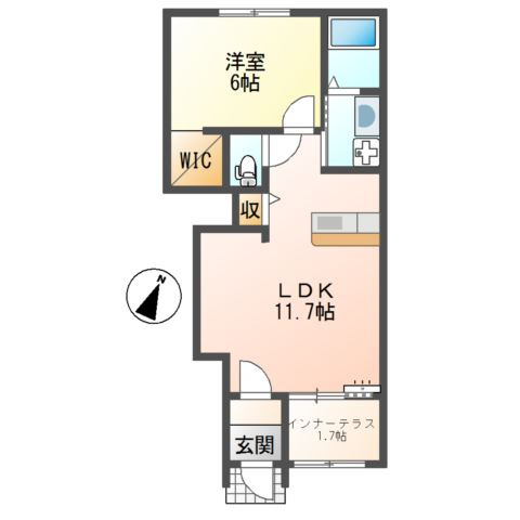 シェルキィの間取り